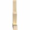 Ekena Millwork Saratoga Rough Sawn Timber Gable Bracket, Douglas Fir, 84"W x 31"H x 4"D x 4"F, 9/12 Pitch GBW084X31X0404SAR00RDF - alternate 3